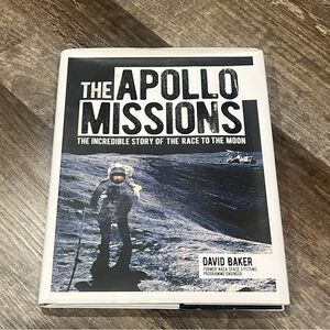 The Apollo Missions Book - Black and White Cover